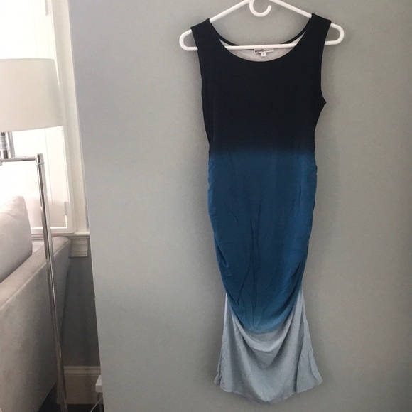 Momo Maternity Dresses & Skirts - Mono Maternity Ruched Ombré Dress